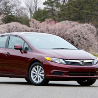 Honda Civic 2012 là hàng 'hot' tại Mỹ